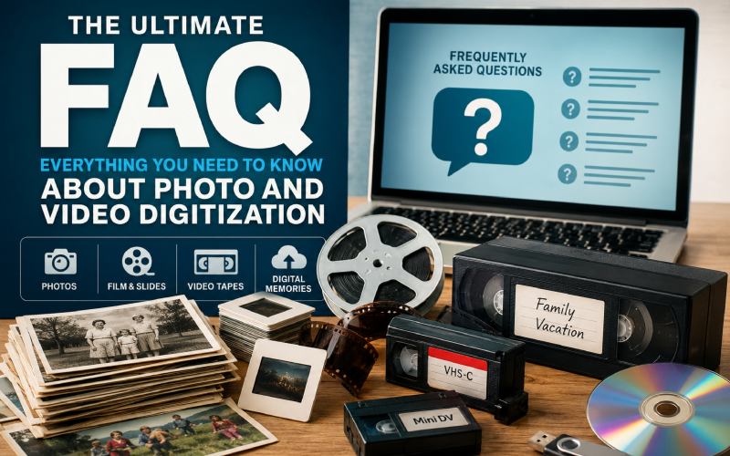 photo digitization FAQ
